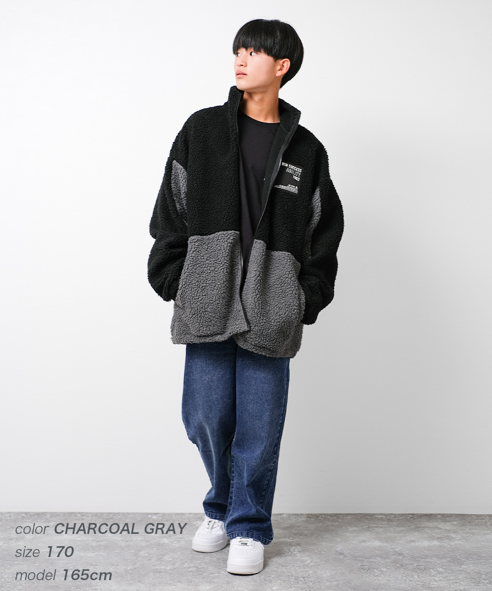 RAT EFFECT（ラットエフェクト） 子供服 男の子 ビッグ ボアブルゾン