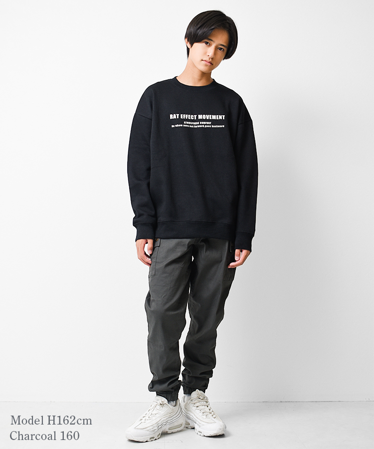 子供服 男の子 裏起毛 クライミングジョガーカーゴパンツ ロングパンツ 裏フリース 長ズボン キッズ 小学生 中学生 130 140 150 160 170 メール便不可 送料無料 | RAT EFFECT | 09