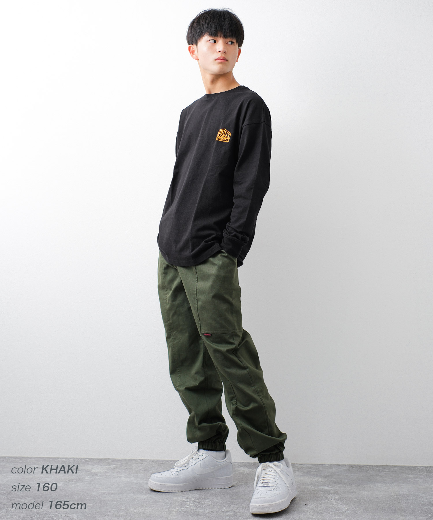新品 【XU DOG】ビッグポケット スウェット ワイド カーゴパンツ 新品 【XU DOG】ビッグポケット スウェット ワイド カーゴパンツ
