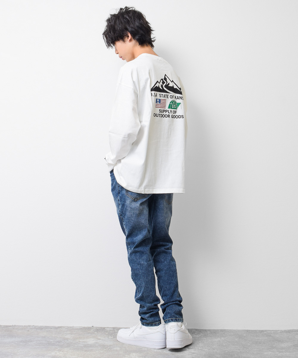 子供服 男の子 ロンT ナイロンポケットロングTシャツ 長袖