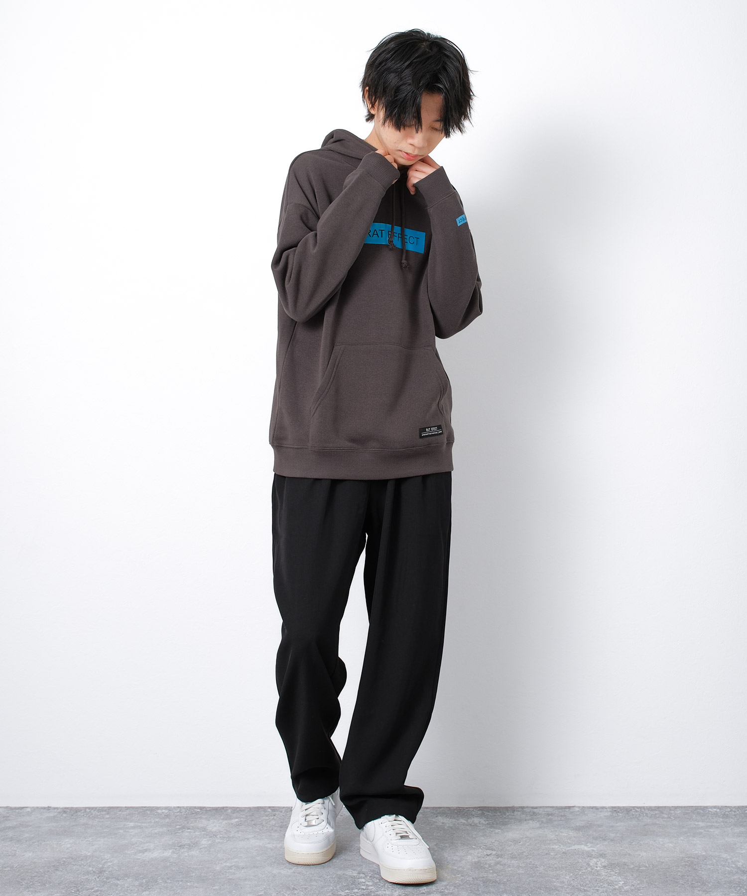 RAT EFFECT（ラットエフェクト） 子供服 男の子 裏起毛 ロゴ高周波