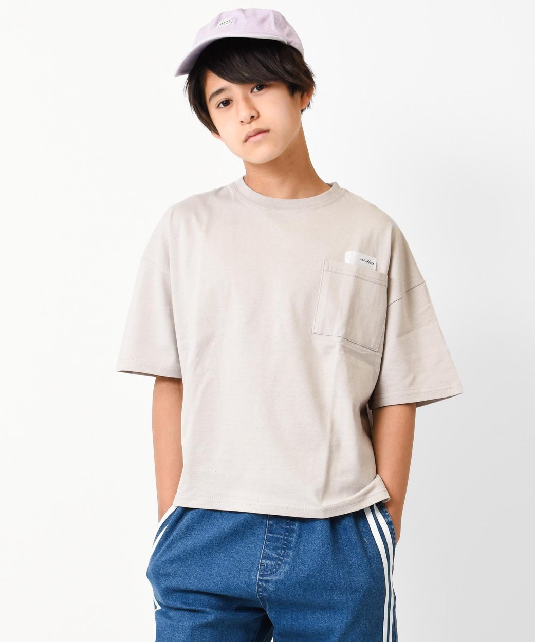 子供服 男の子 ビッグ 半袖Tシャツ 中学生 小学生 キッズ ポケット付き 裾スリット ゆったり 夏 涼しい 120 130 140 150 160 2点までメール便対象 送料無料｜kids-shushu｜04