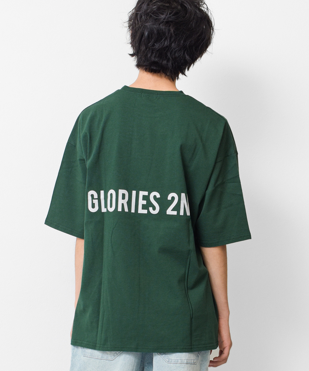 子供服 男の子 バックプリントビッグシルエット 半袖Tシャツ トップス