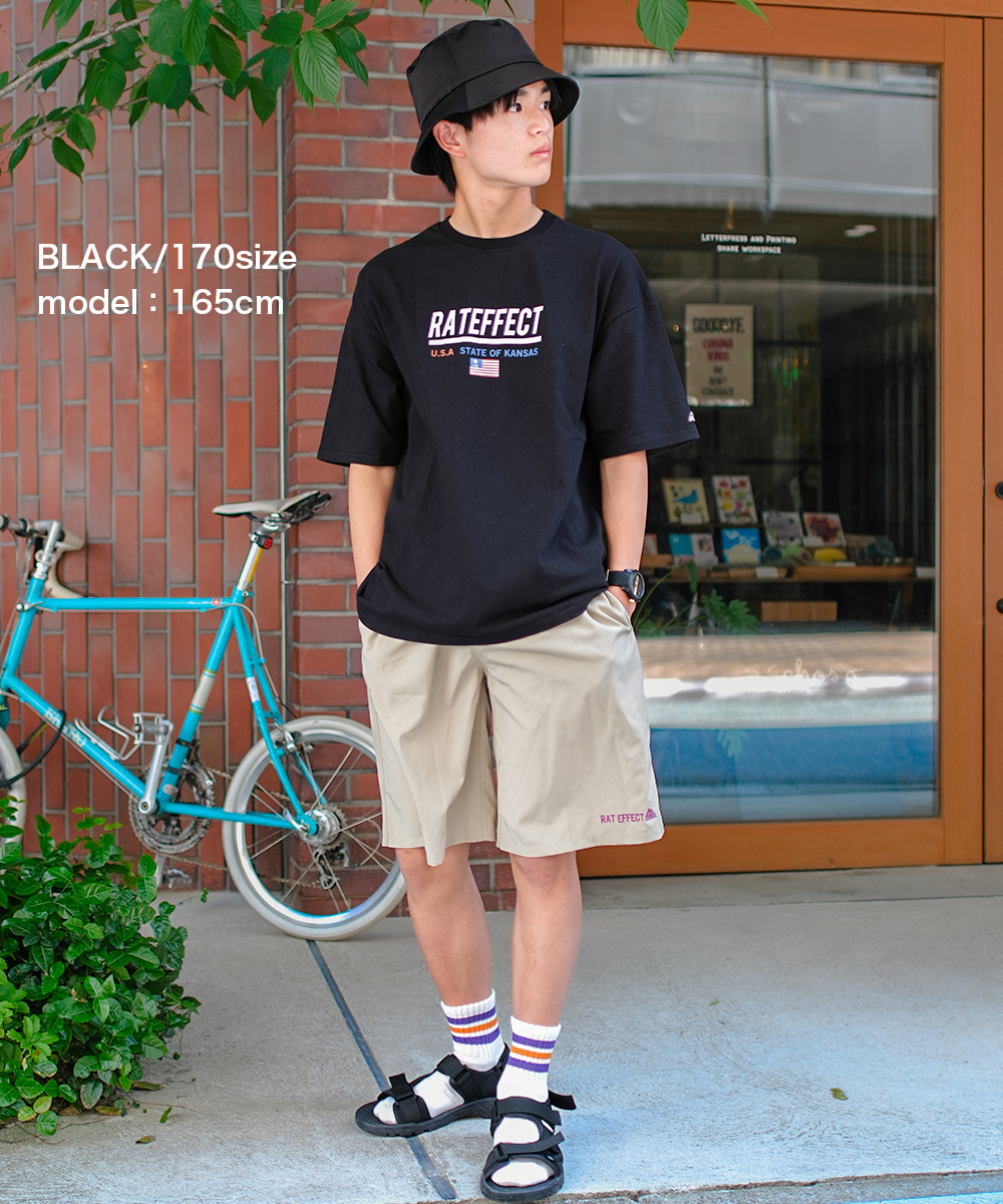 子供服 男の子 ビッグシルエット 半袖Tシャツ バックプリント トップス キッズ 小学生 中学生 150 160 送料無料 2点までメール便対象｜kids-shushu｜06