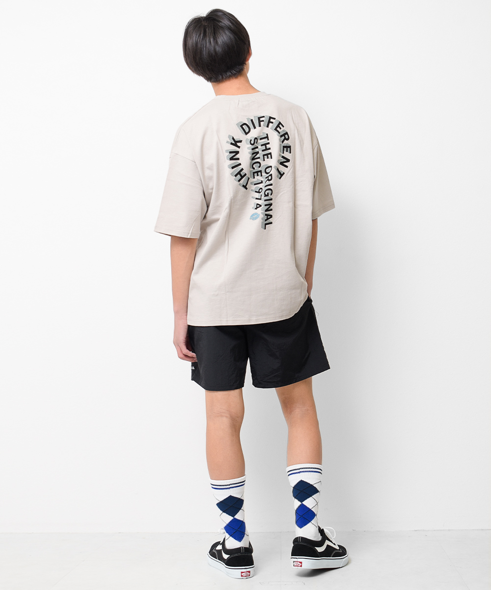 子供服 男の子 バックプリントビッグ 半袖Tシャツ トップス ゆったり 夏 キッズ 小学生 中学生 150 160 2点までメール便対象 送料無料｜kids-shushu｜20