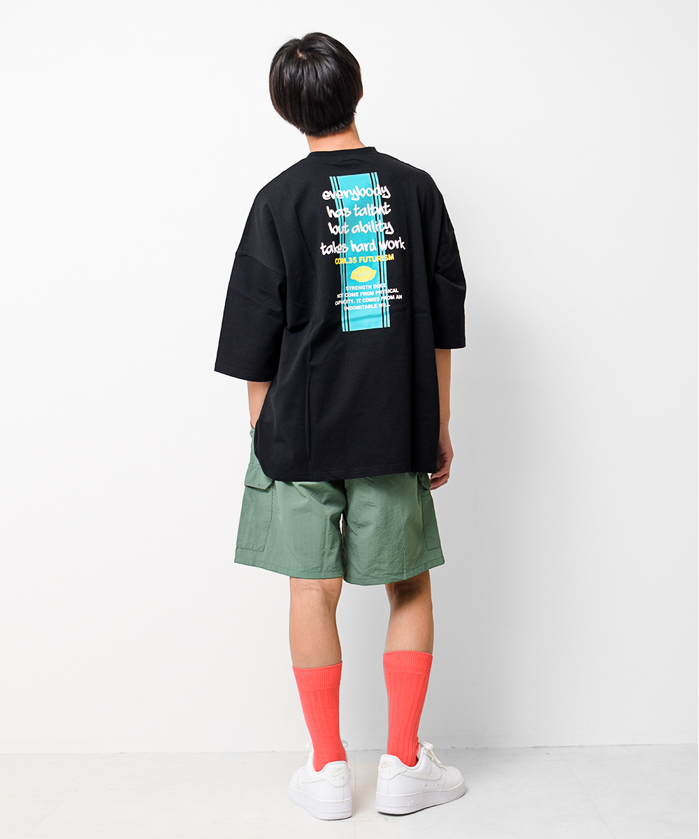 子供服 男の子 ネオンptスーパービッグ 半袖Tシャツ トップス ゆったり キッズ 小学生 中学生 150 160 送料無料 2点までメール便対象｜kids-shushu｜11