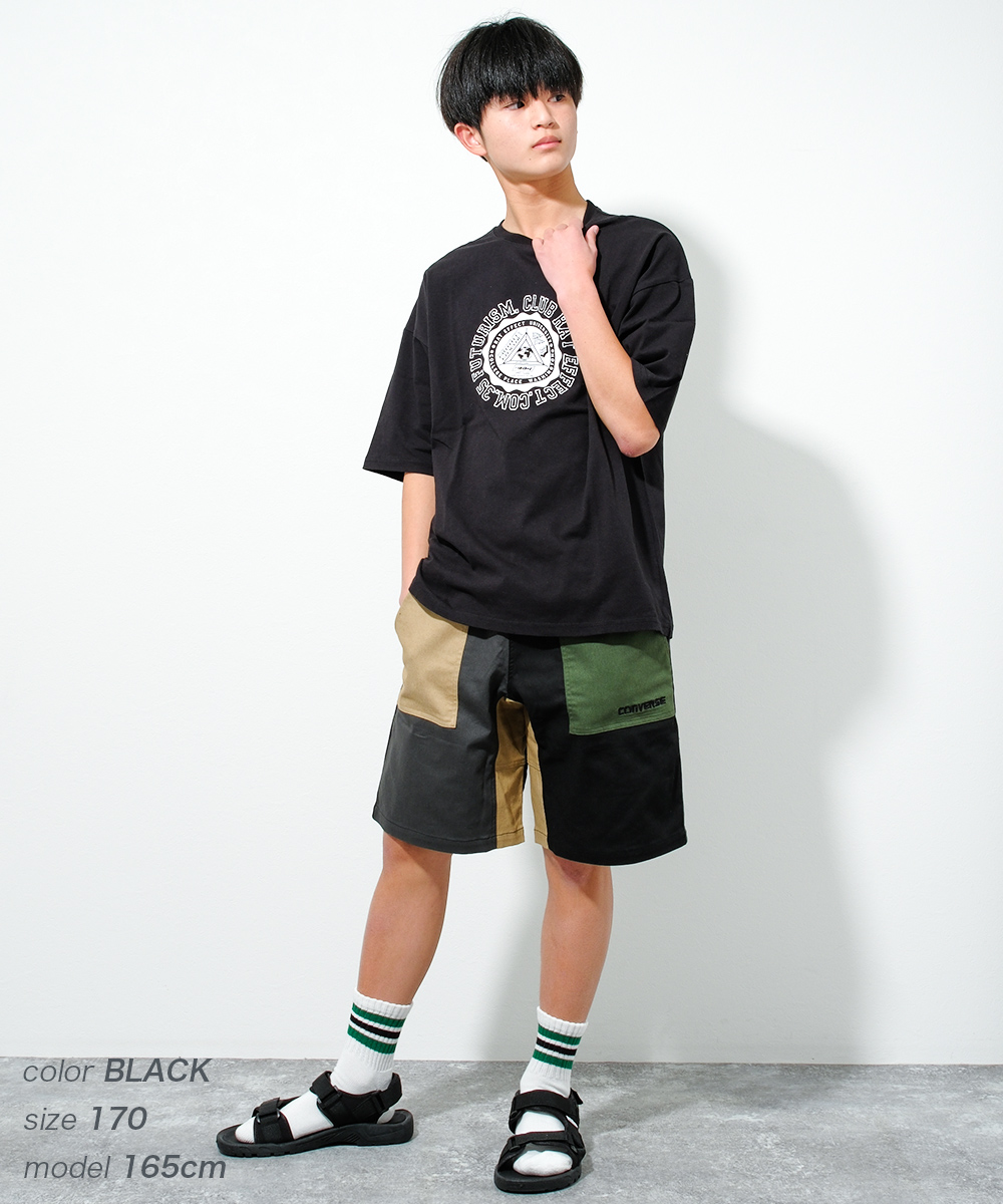 子供服 男の子 ビッグ 半袖Tシャツ サークル...の詳細画像2
