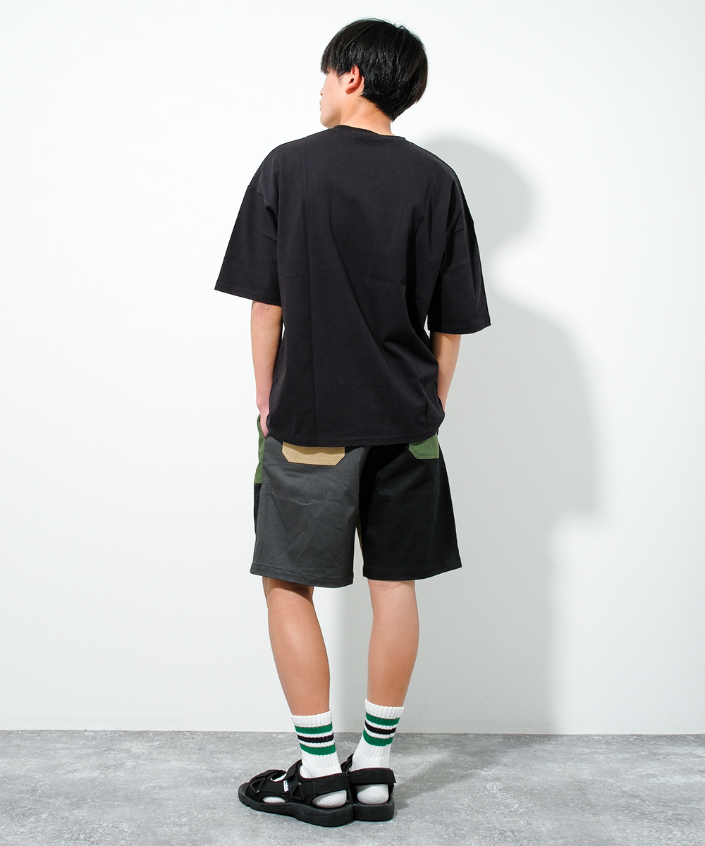 子供服 男の子 ビッグ 半袖Tシャツ サークル...の詳細画像3