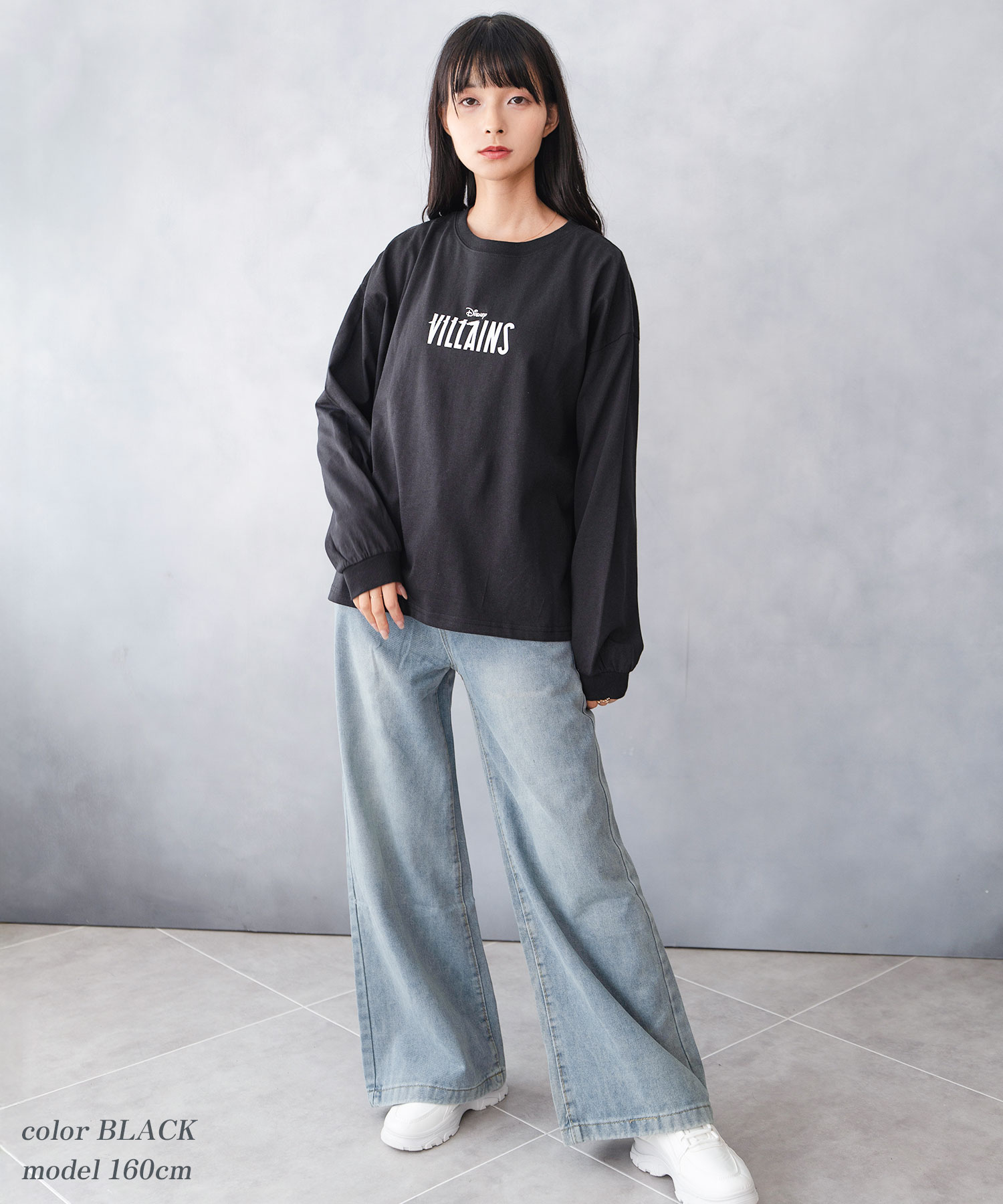 RiCO SUCRE（リコシュクレ） ディズニー Tシャツ ヴィランズ ロングT 