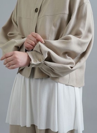 CYAN tokyo ホワイト ノースリーブ チュニック CYAN tokyo ホワイト