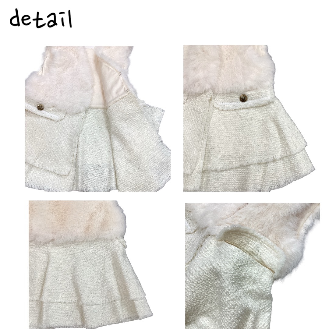 GALENA ツイードコンビファーベスト　ブラック 楽天市場】GALENA ツイードコンビファーベスト 型番70042-3107