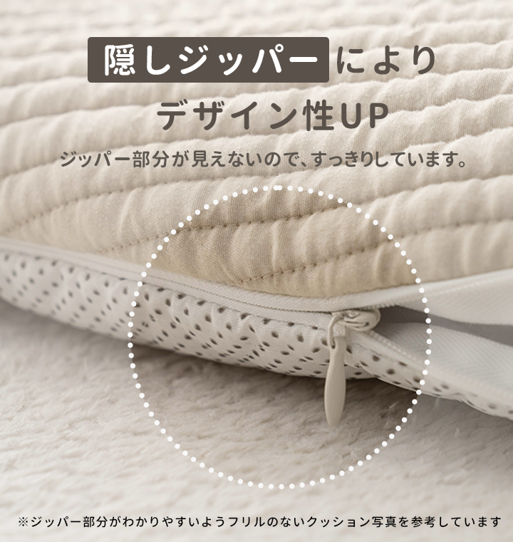ペット ペットグッズ ベッド ベット フリルラグ ペットクッション イブル キルティングカバー 円形 直径105cmの画像