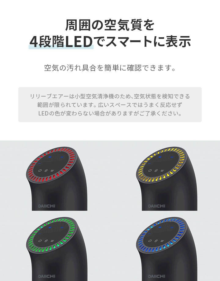 空気清浄機 ポータブル 小型 軽量 車 室内 ベビーカー 赤ちゃん キッズ