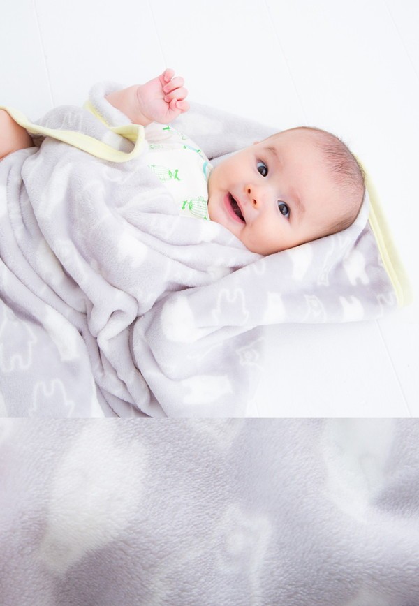 ふんわりマイヤー ブランケット ベビー 子供 赤ちゃん 毛布 出産祝い 85cm×115cm あったか