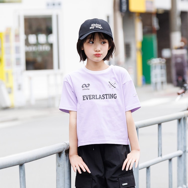 algy（アルジー） 半袖Tシャツ ロゴ 半袖 Tシャツ 女の子 キッズ