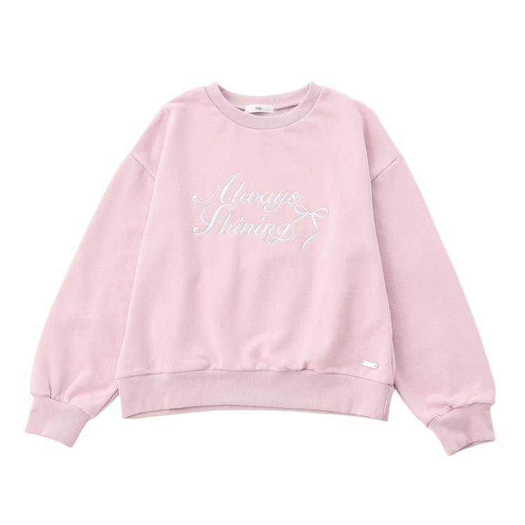 algy（アルジー） 30％OFFセールアルジー ガーリーロゴトレーナー 長袖