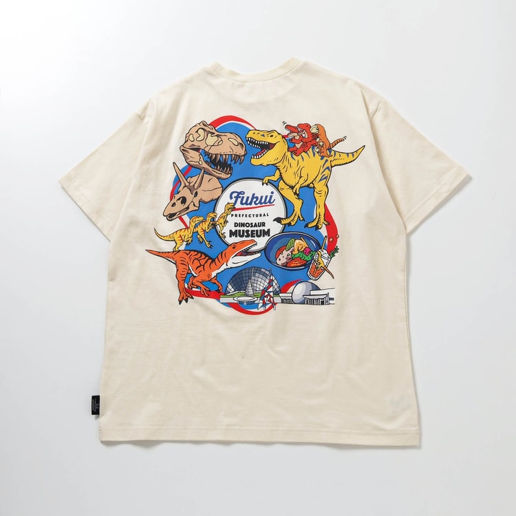 BREEZE（ブリーズ） 大人サイズ 福井県立恐竜博物館コラボ 半袖Tシャツ