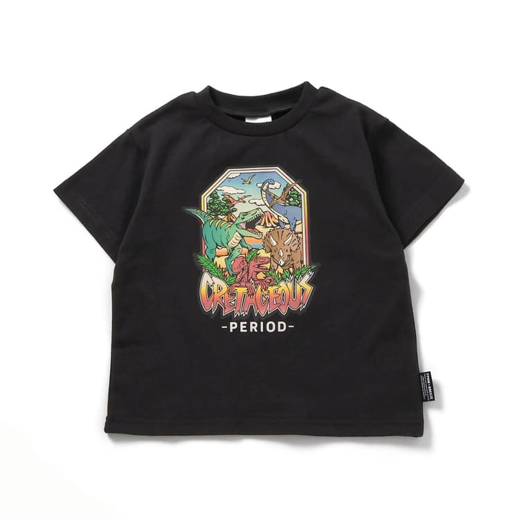 BREEZE（ブリーズ） 福井県立恐竜博物館コラボ 半袖Tシャツ DINOアート
