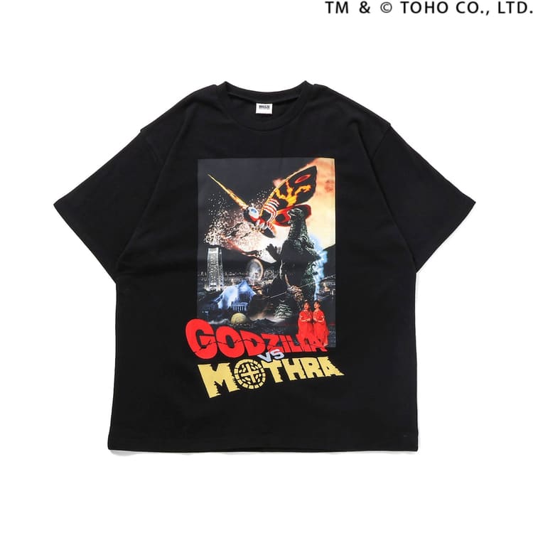 BREEZE（ブリーズ） 30％OFFセール 大人サイズGODZILLA ゴジラ 半袖T