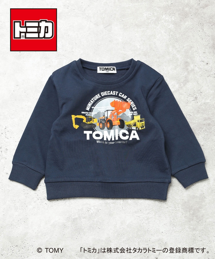 DILASH（ディラッシュ） 30％OFFセールTOMICA トミカ 長袖トレーナー
