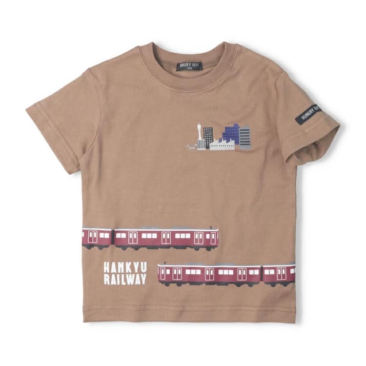 hungry heart（ハングリーハート） 阪急電車 半袖Tシャツ 車体風景