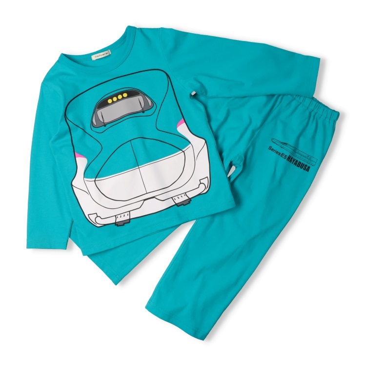 Kids Foret（キッズフォーレ） 新幹線柄パジャマ なりきり JR 電車 90