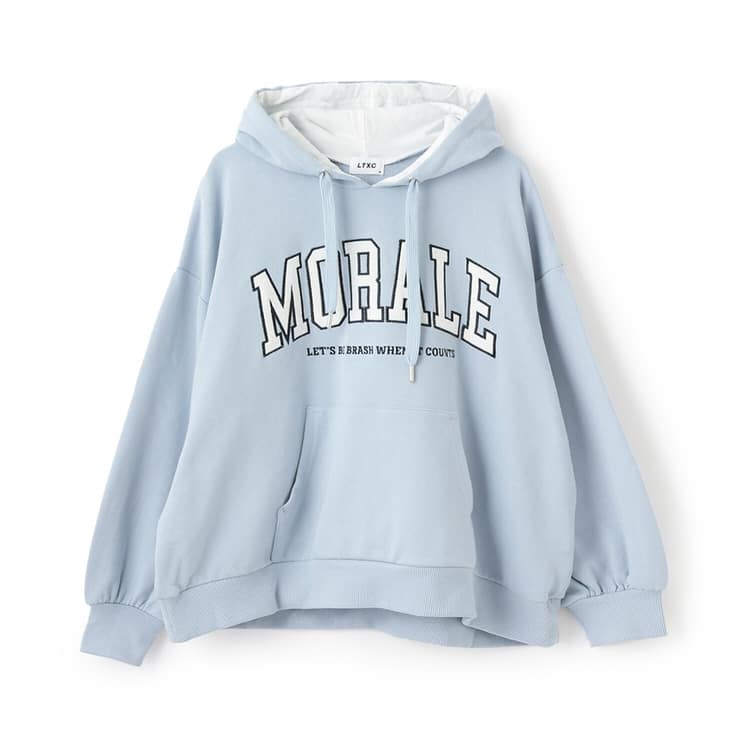 LOVETOXIC アップリパーカ カレッジロゴ ラブトキシック 吸水速乾 140