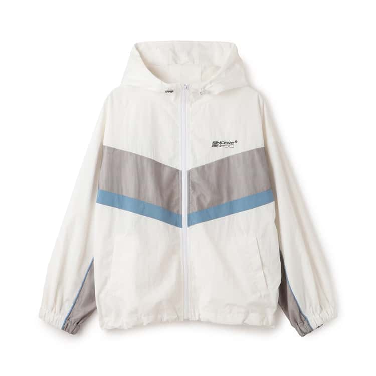 確認用です。Lovetoxic 白色 LOVETOXIC 30％OFFセールルーズラインブルゾン はっ水機能