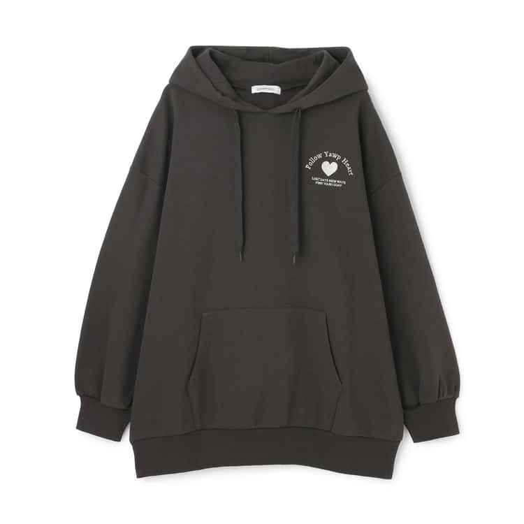 LOVETOXIC 爆買 30％OFFセールバックロゴチュニックパーカー