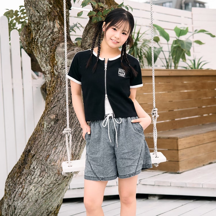 LOVETOXIC 水陸両用パンツ ラブトキシック ショートパンツ 接触冷感