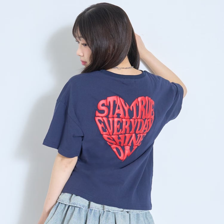 新品　未使用　半袖アイテム　ラブトキシック　9枚まとめ売り LOVETOXIC 送料込み 半袖Tシャツ 発泡バックハート ロゴ 綿100