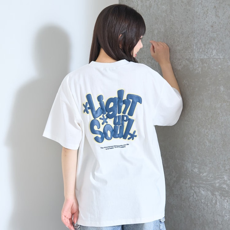 LOVETOXIC 送料込み 半袖Tシャツ バックロゴ 綿100% ラブトキシック