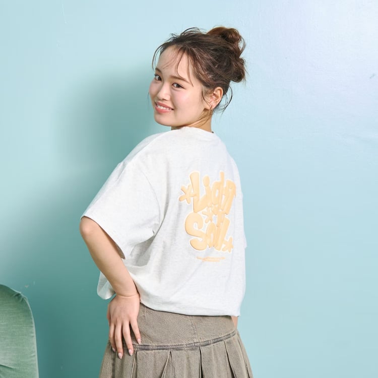 LOVETOXIC 送料込み 半袖Tシャツ バックロゴ 綿100% ラブトキシック