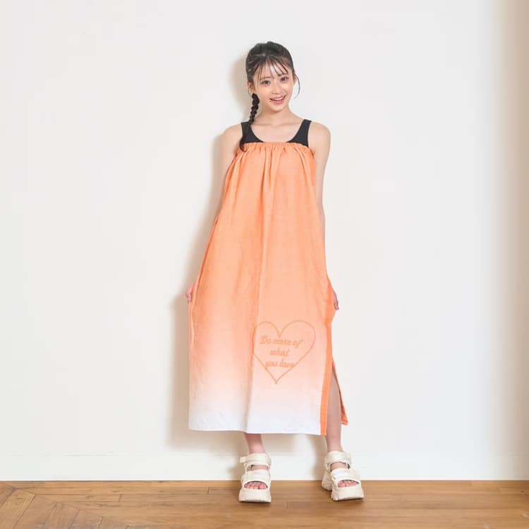 LOVETOXIC 30％OFFセール ラブトキシック 巻きタオル グラデーション