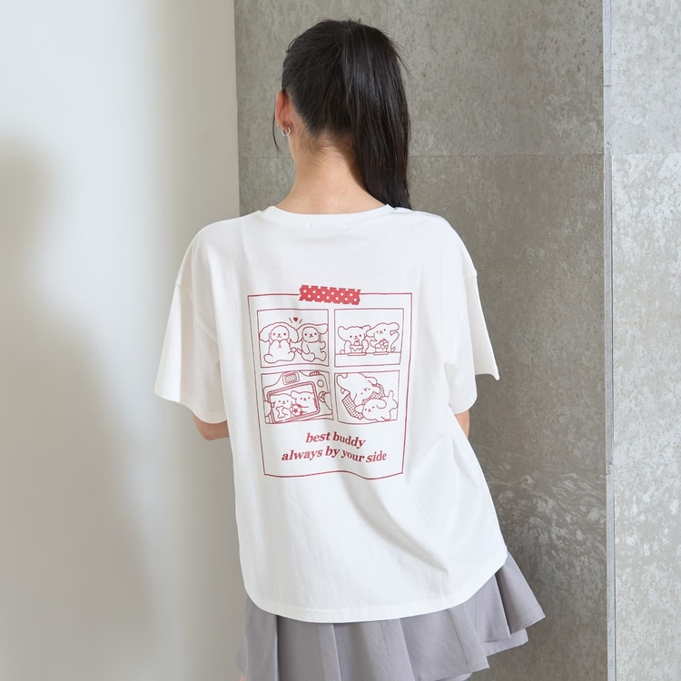 LOVETOXIC 送料込み 半袖Tシャツ アニマルフレンズ モチーフ
