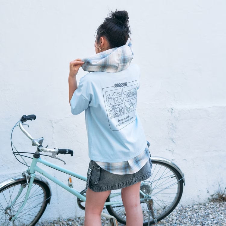 LOVETOXIC 30％OFFセール 半袖Tシャツ アニマルフレンズ モチーフ