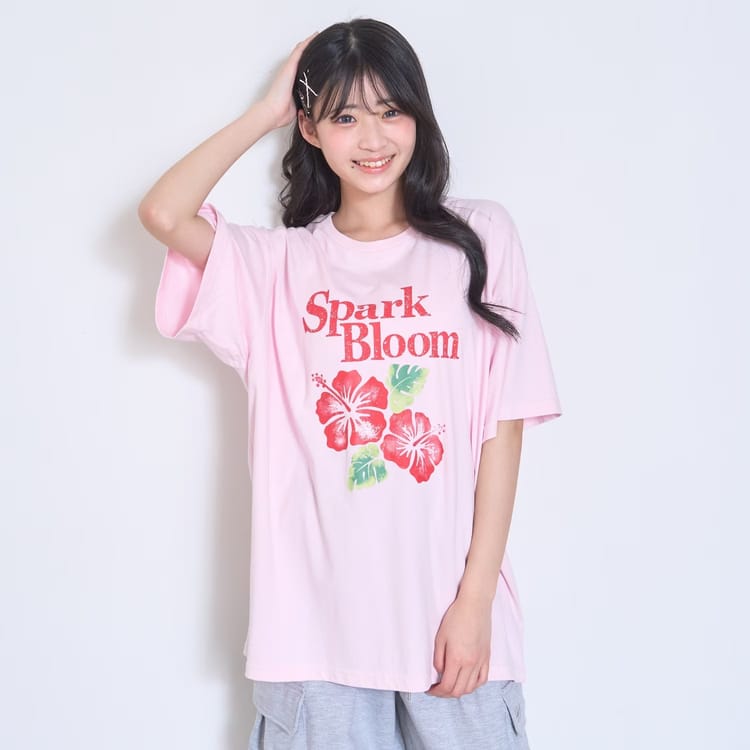 LOVETOXIC 送料込み 半袖Tシャツ アソートモチーフ ラブトキシック 綿
