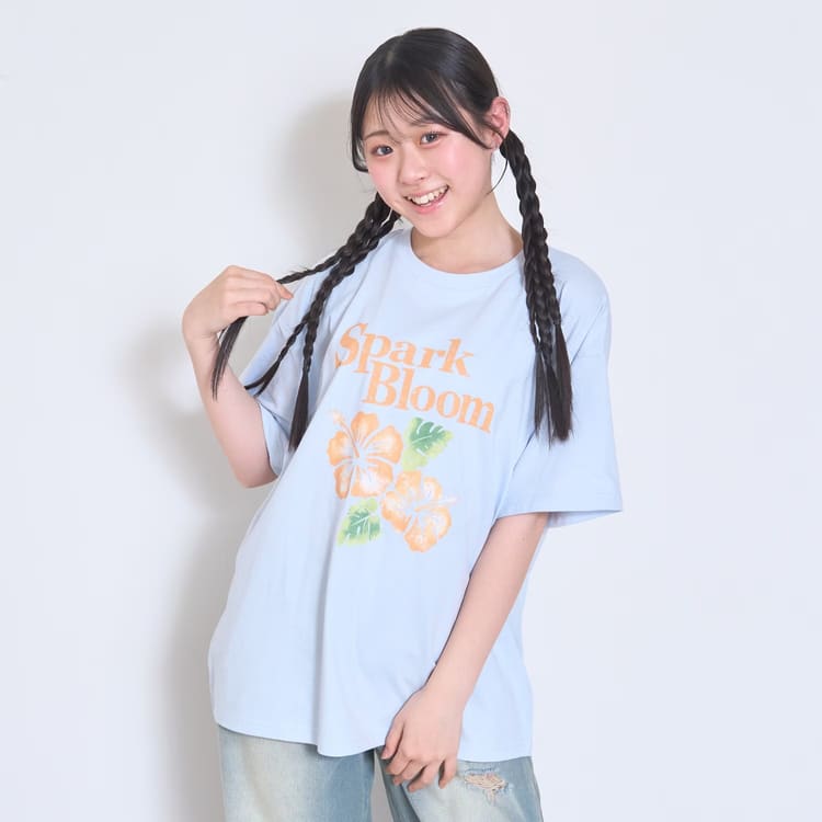 LOVETOXIC 送料込み 半袖Tシャツ アソートモチーフ ラブトキシック 綿