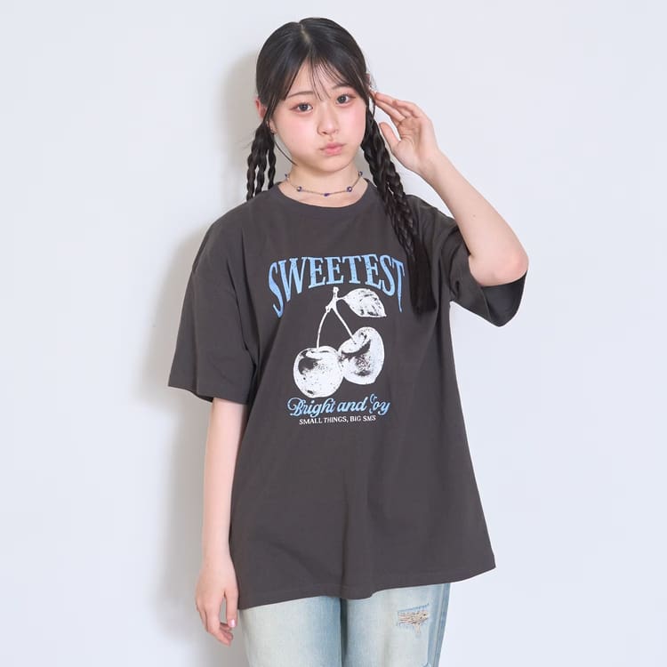 LOVETOXIC 送料込み 半袖Tシャツ アソートモチーフ ラブトキシック 綿