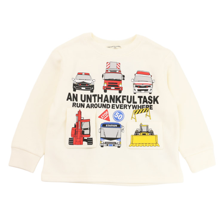 Naughty Company（ナウテーカンパニー） 10％OFFセール はたらく車 裏
