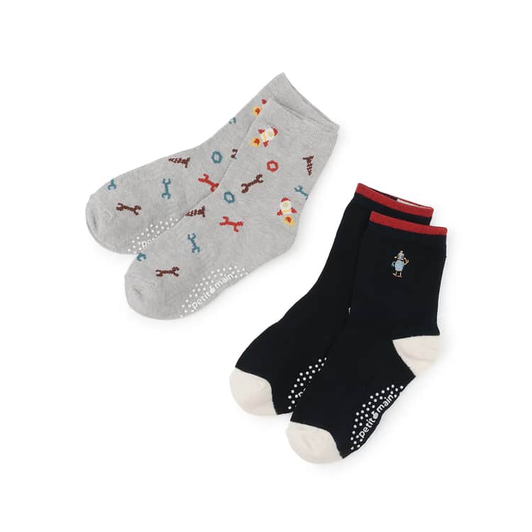 petit main 10%OFFセールソックス2Pセット プティマイン 靴下 男の子 petit main 10%OFFセールソックス2Pセット プティマイン 靴下 男の子