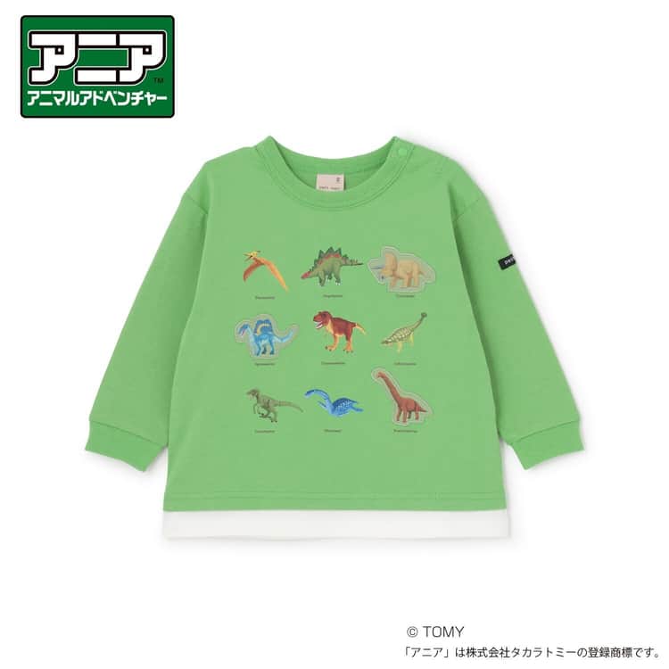 petit main TOMICA・ANIA トミカ アニア 長袖Tシャツ プティマイン 