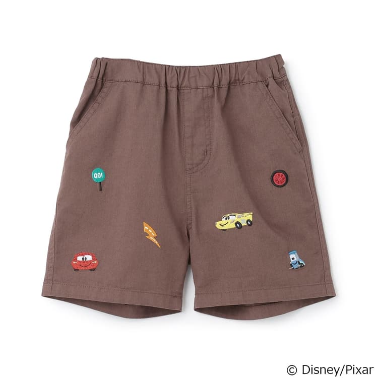 petit main 30％OFFセール ベイマックス カーズ 刺しゅう ハーフパンツ
