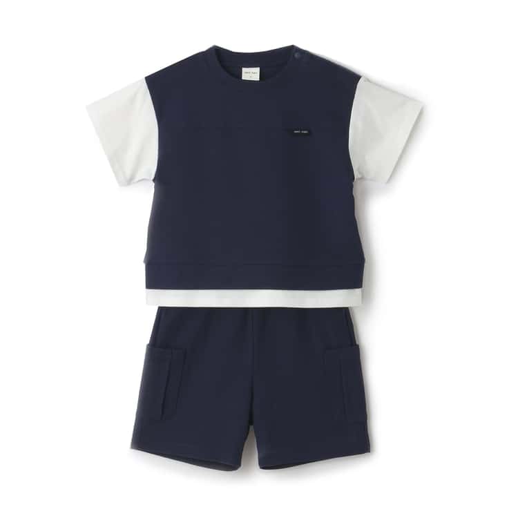 petit main ドッキング 上下セット プティマイン セットアップ 接触冷