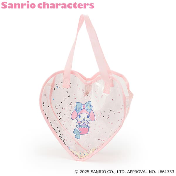 petit main サンリオキャラクターズ クリアバッグ プティマイン プール 