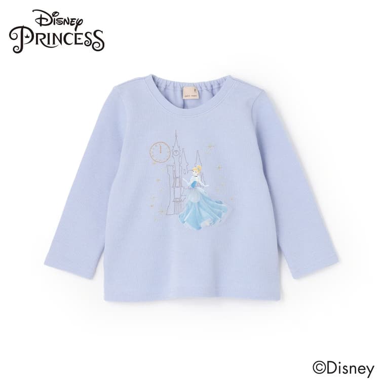 petit main 10％OFFセールDisney 刺繍グラフィック 長袖Tシャツ