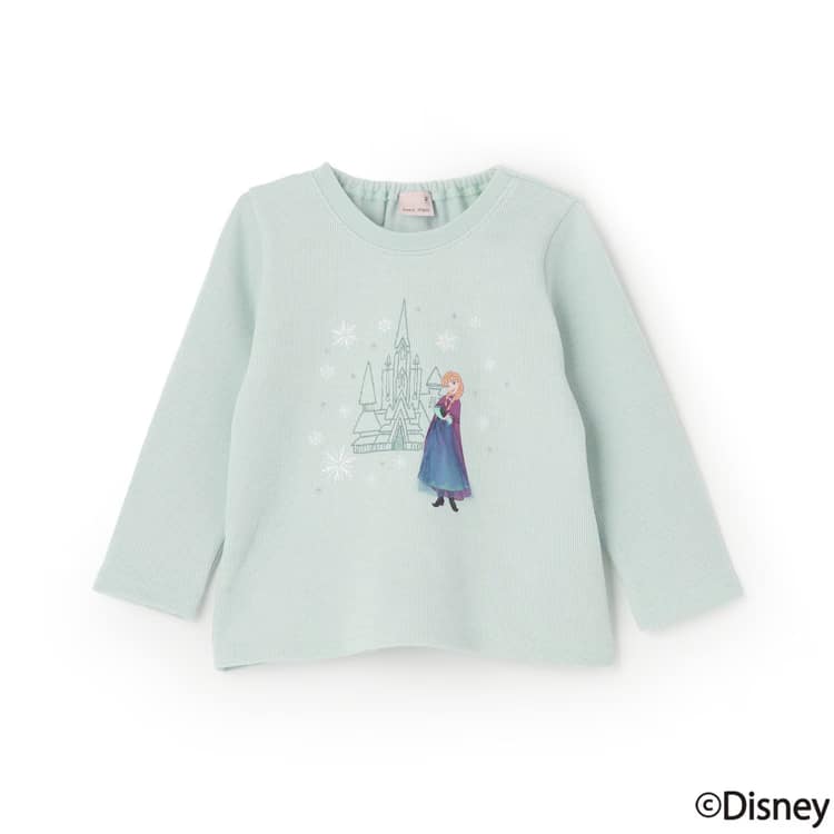petit main 10％OFFセールDisney 刺繍グラフィック 長袖Tシャツ