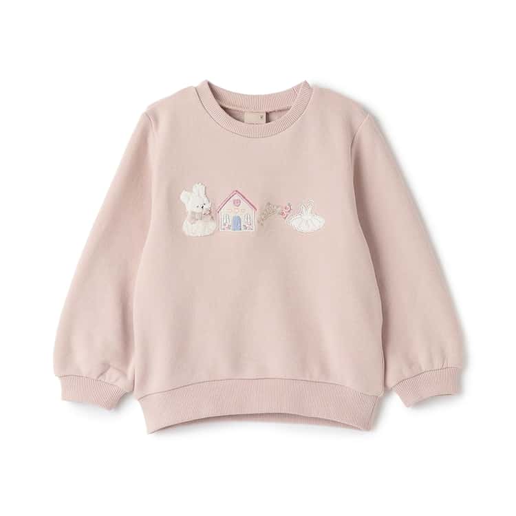 petit main 30％OFFセールフワのびっと アソートアップリケトレーナー