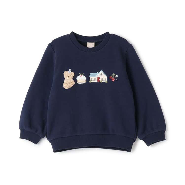 petit main 30％OFFセールフワのびっと アソートアップリケトレーナー