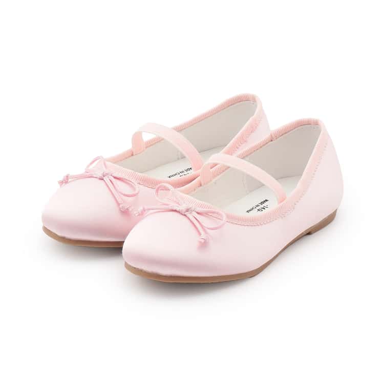 petit main バレエシューズ プティマイン 靴 女の子 リボン キッズ